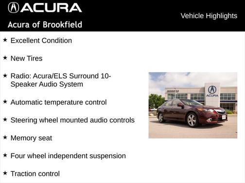 2012 Acura TSX Technology