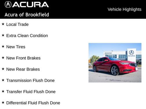 2019 Acura TLX Technology
