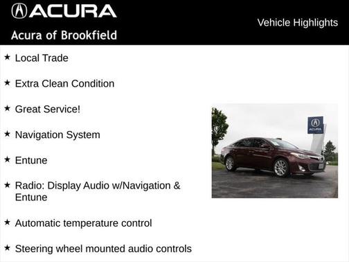 2013 Toyota Avalon XLE Touring