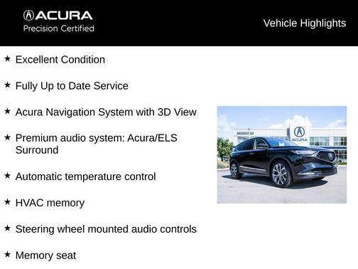 2023 Acura MDX Technology Package
