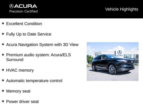 2023 Acura MDX Technology Package