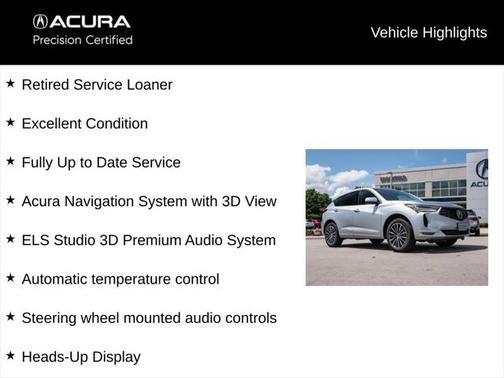 2025 Acura RDX Advance Package
