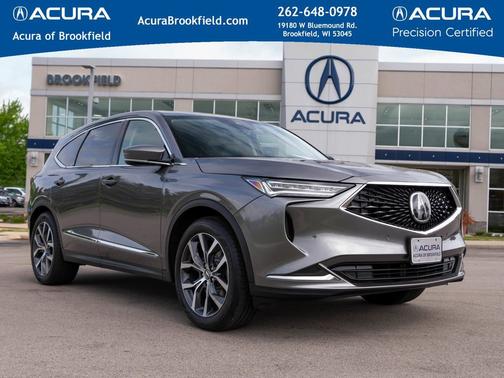 Liquid Carbon Metallic 2022 Acura MDX