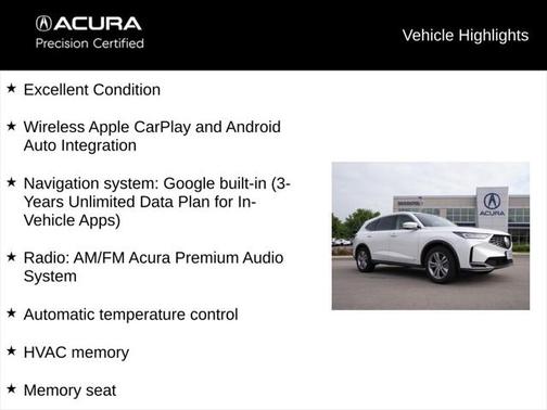 2025 Acura MDX Standard