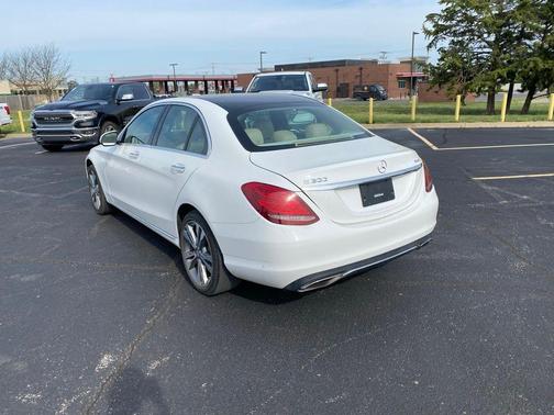 White 2015 Mercedes-Benz C-Class C 300
