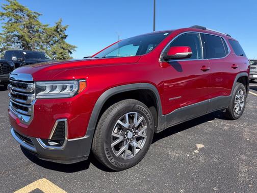 Volcanic Red Tintcoat 2023 GMC Acadia SLT