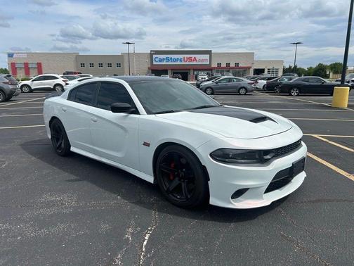 White Knuckle Clearcoat 2023 Dodge Charger Scat Pack