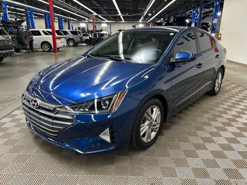 Lakeside Blue 2020 Hyundai ELANTRA SEL