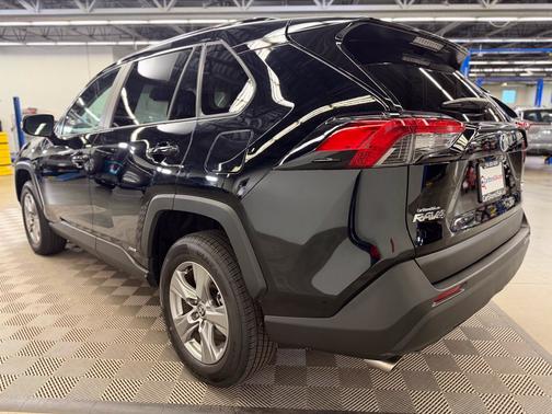 Midnight Black Metallic 2025 Toyota RAV4 Hybrid XLE