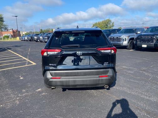 Midnight Black Metallic 2025 Toyota RAV4 Hybrid XLE