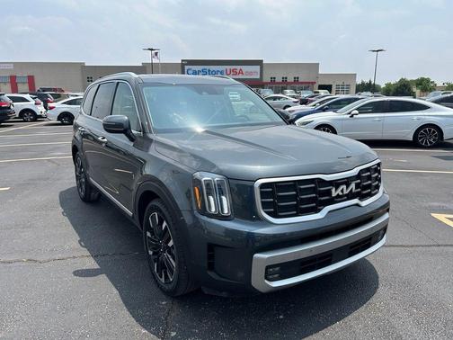 Gray 2023 Kia Telluride SX