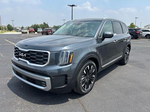 Gray 2023 Kia Telluride SX