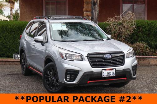 Ice Silver Metallic 2019 Subaru Forester Sport