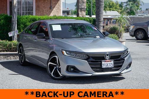 Lunar Silver Metallic 2021 Honda Accord Sport 1.5T