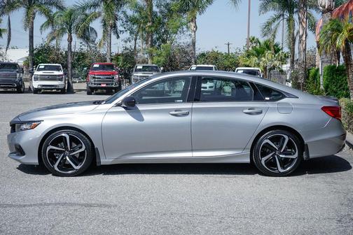 Lunar Silver Metallic 2021 Honda Accord Sport 1.5T