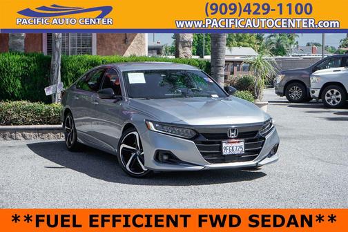 Lunar Silver Metallic 2021 Honda Accord Sport 1.5T