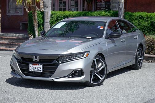 Lunar Silver Metallic 2021 Honda Accord Sport 1.5T