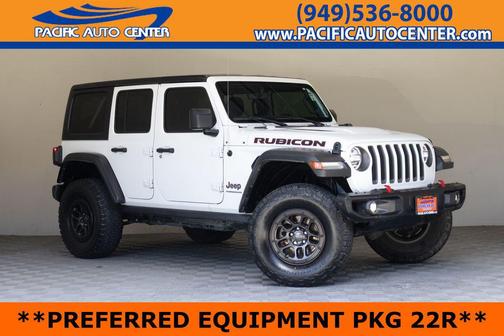 Bright White Clearcoat 2023 Jeep Wrangler Rubicon