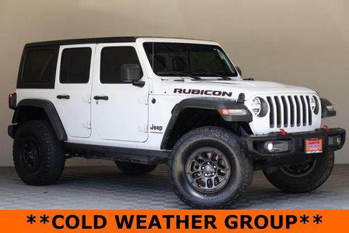 Bright White Clearcoat 2023 Jeep Wrangler Rubicon