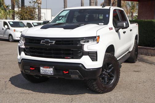 Summit White 2023 Chevrolet Silverado 1500 LT Trail Boss