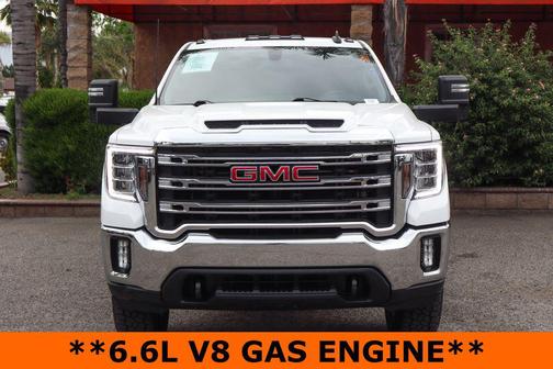 Summit White 2022 GMC Sierra 2500 SLE