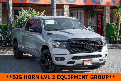 Billet Silver Metallic Clearcoat 2022 RAM 1500 Big Horn/Lone Star