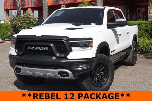 Bright White Clearcoat 2019 RAM 1500 Rebel
