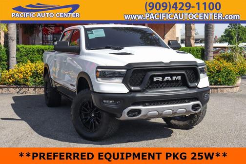 Bright White Clearcoat 2019 RAM 1500 Rebel