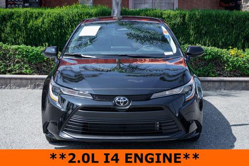 Midnight Black Metallic 2025 Toyota Corolla LE