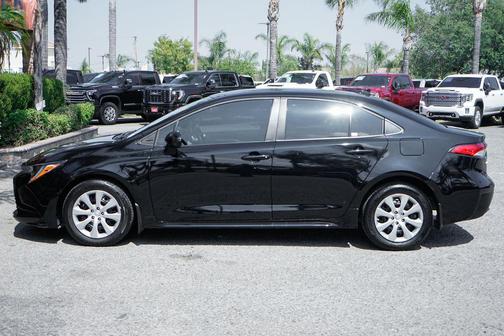 Midnight Black Metallic 2025 Toyota Corolla LE