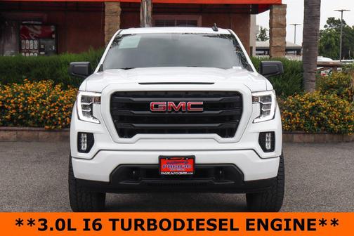 Summit White 2021 GMC Sierra 1500 Elevation