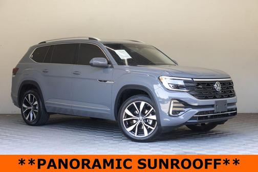 Gray 2025 Volkswagen Atlas 2.0T SEL Premium R-Line 4MOTION