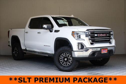 Summit White 2020 GMC Sierra 1500 SLT