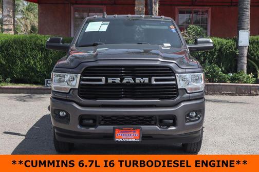Granite Crystal Metallic Clearcoat 2021 RAM 3500 Lone Star Crew Cab 4x4 8' Box