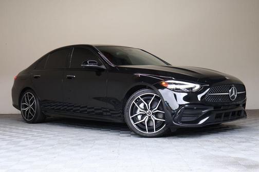 Black 2023 Mercedes-Benz C-Class Sedan