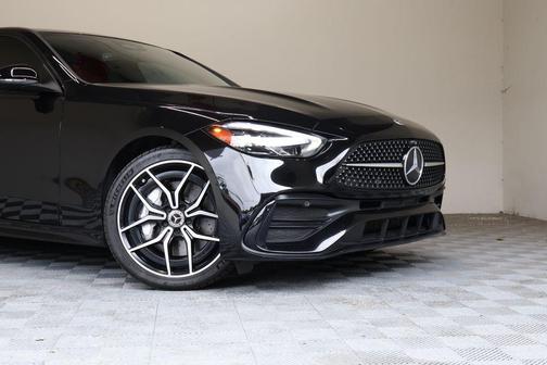 Black 2023 Mercedes-Benz C-Class Sedan