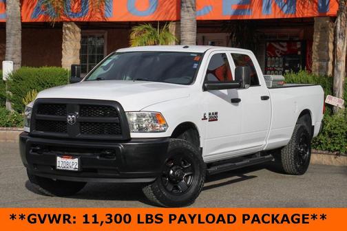 2018 RAM 3500 Tradesman Crew Cab 4x4 8' Box