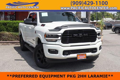 Pearl White 2022 RAM 2500 Laramie Crew Cab 4x4 6'4' Box