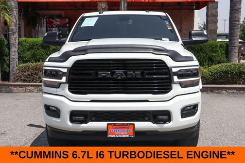 Pearl White 2022 RAM 2500 Laramie Crew Cab 4x4 6'4' Box