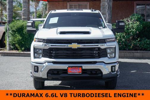 Summit White 2025 Chevrolet Silverado 3500 LT