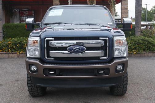 Blue Jeans Metallic 2016 Ford F-350 Lariat