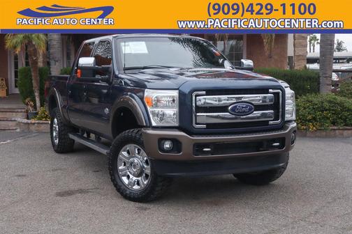 Blue Jeans Metallic 2016 Ford F-350 Lariat
