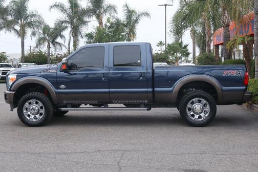 Blue Jeans Metallic 2016 Ford F-350 Lariat