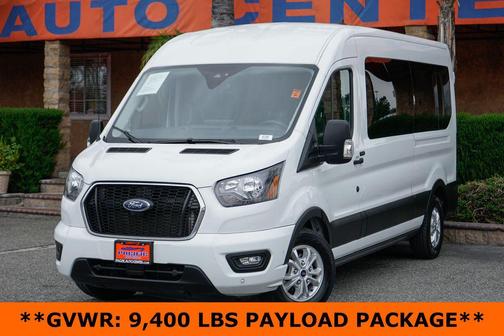 Oxford White 2023 Ford Transit-350 XLT