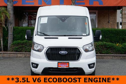 Oxford White 2023 Ford Transit-350 XLT