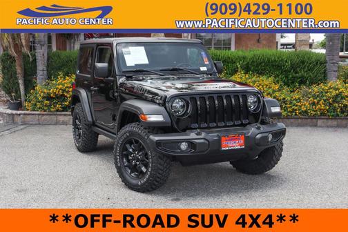 Black Clearcoat 2022 Jeep Wrangler Willys