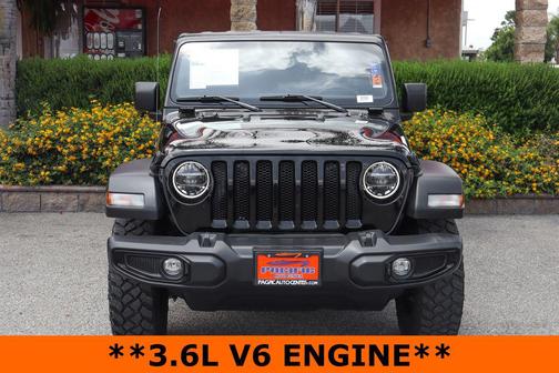 Black Clearcoat 2022 Jeep Wrangler Willys