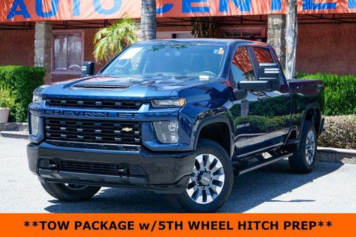 Northsky Blue Metallic 2021 Chevrolet Silverado 2500 Custom
