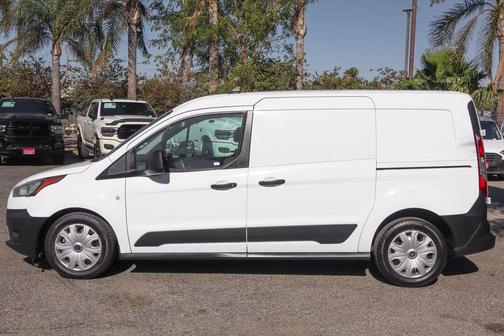 Frozen White 2020 Ford Transit Connect XL Cargo Van