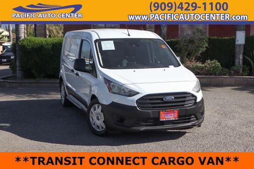 Frozen White 2020 Ford Transit Connect XL Cargo Van